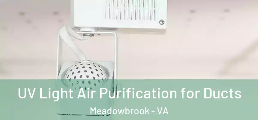  UV Light Air Purification for Ducts Meadowbrook - VA